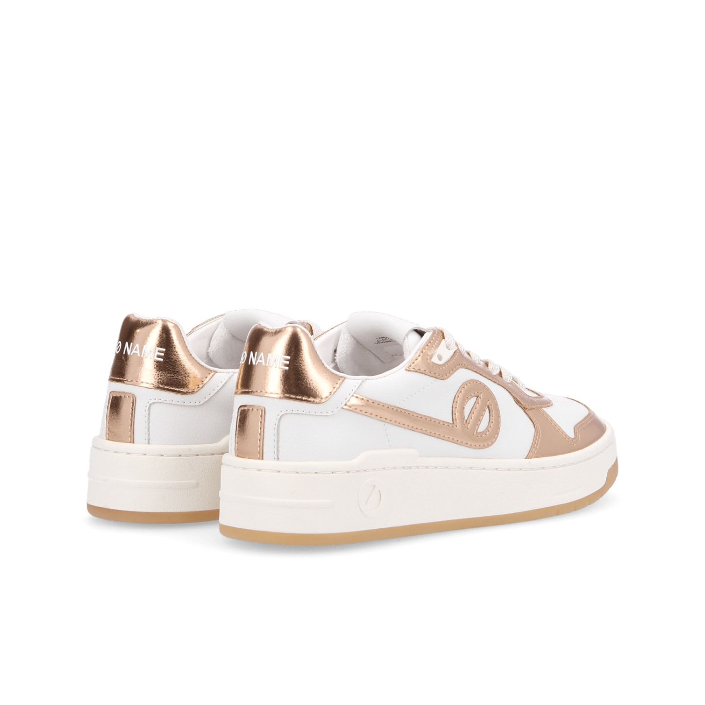 KELLY SNEAKER - GRAIN/METALLIC - WHITE/COPPER